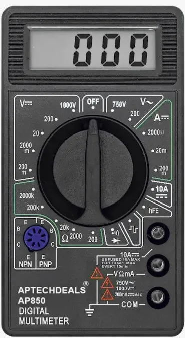 MULTIMETER dt8303 (YELLOW)